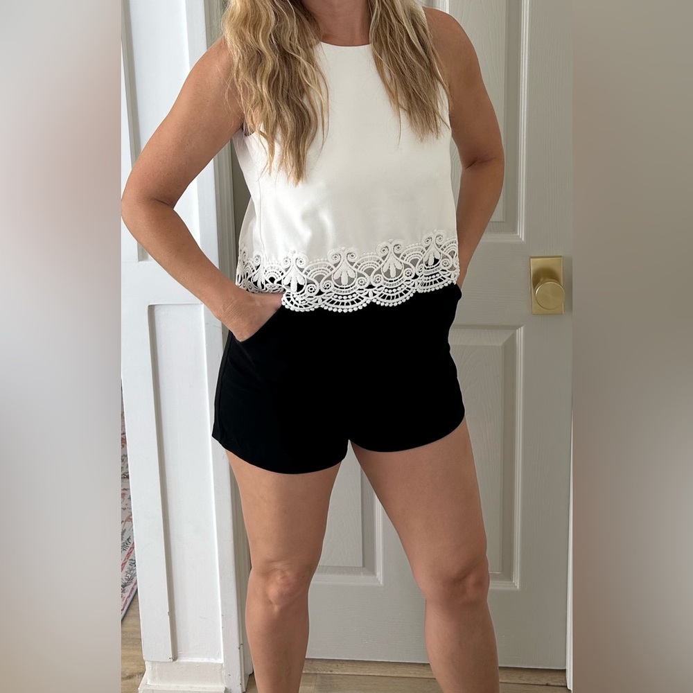 Black Women's Romper